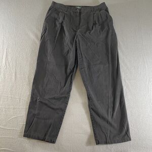 Lauren Ralph Lauren Pants Womens 16W Black High Rise Classiccore Preppy Normcore